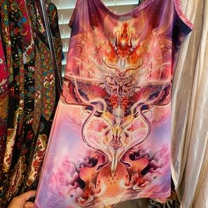 Vision Lab Pink Dress size M